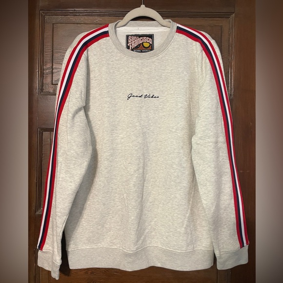 San Francisco Work Shirts Other - Sam Francisco work shirts good vibes crewneck size L